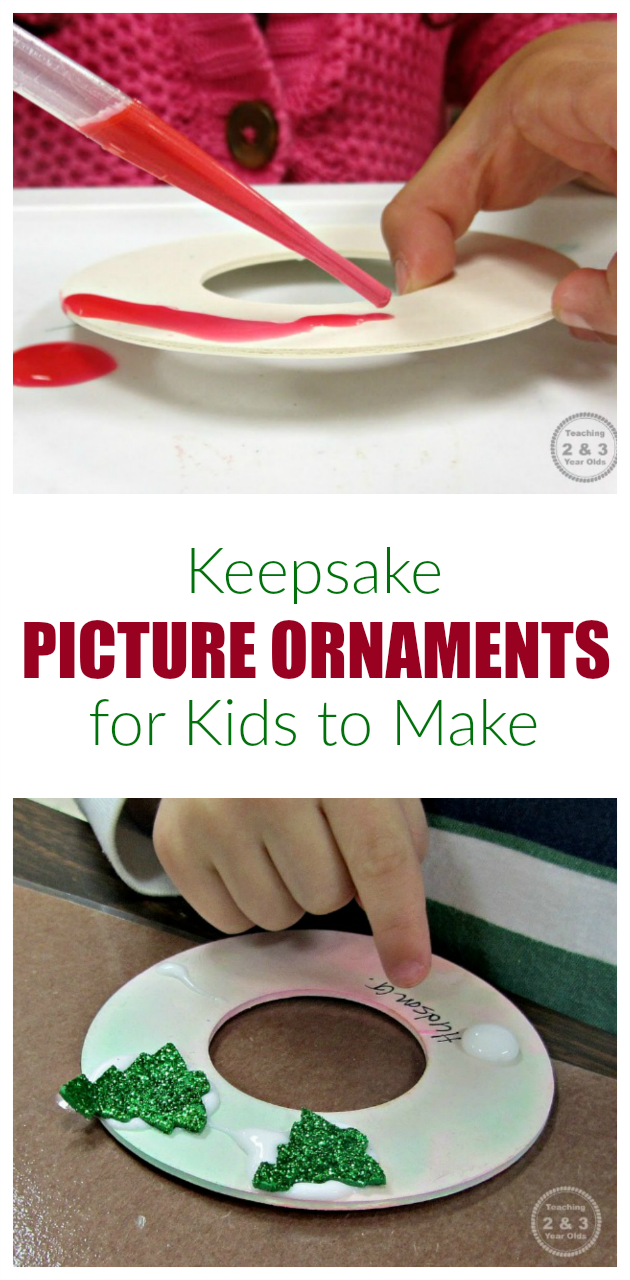 Picture Ornaments for Kids to Make