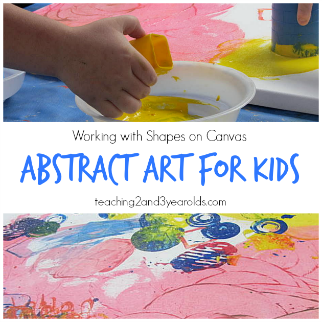 Abstract Painting with Kids