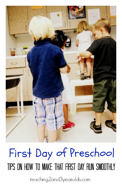 Back to School - First Day in Preschool