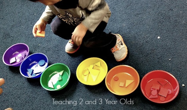 Learning Colors and Shapes Activity