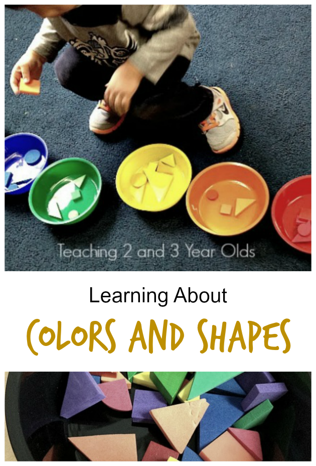 Learning Colors and Shapes Activity