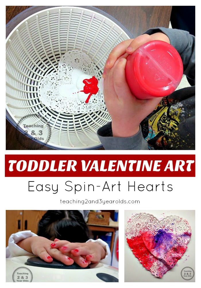 Easy Valentine's Art for Toddlers