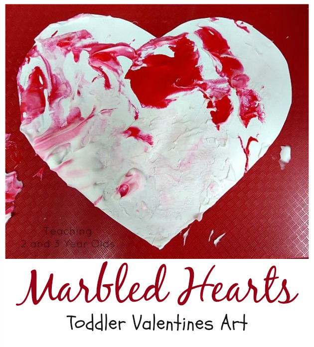 toddler Valentines art
