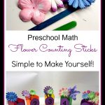 preschool counting activity for spring