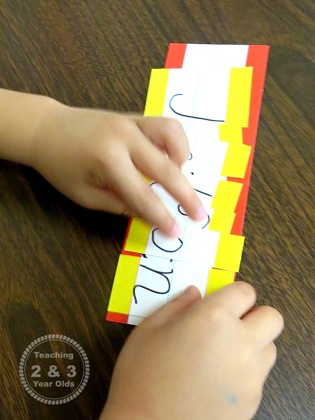 Preschool Literacy Activity