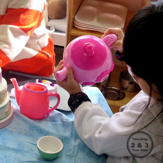 tea party dramatic play