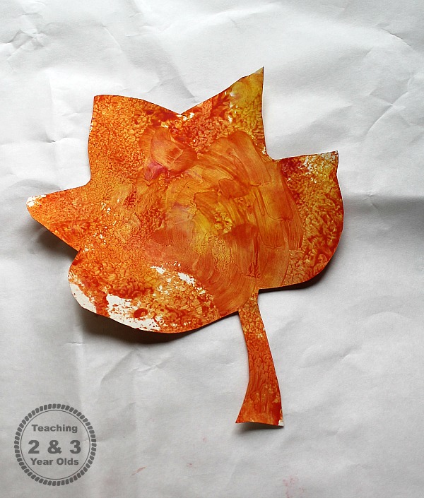 Leaf Art for Toddlers