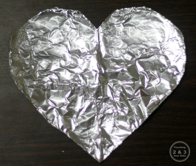 Foil Valentines Hearts