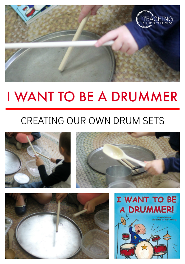 I Want to Be a Drummer preschool activity