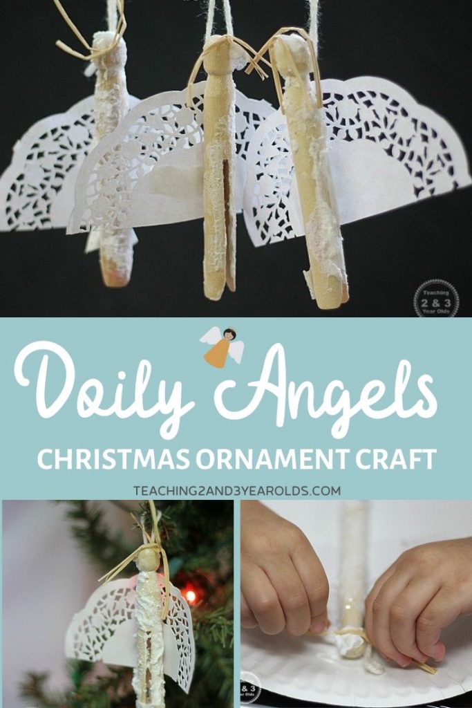 Easy Angel Craft for Kids {Fun Ornament Idea!}
