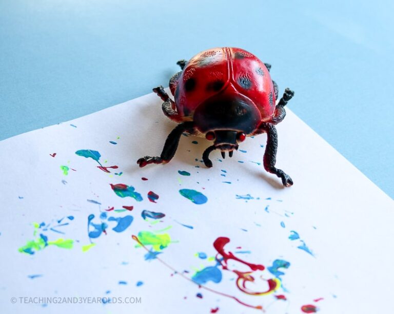 Easy and Fun Bug Painting for Toddlers