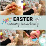 Easter sensory bin