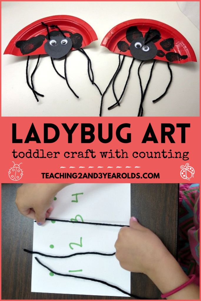 How to Make a Ladybug Art that Includes Counting