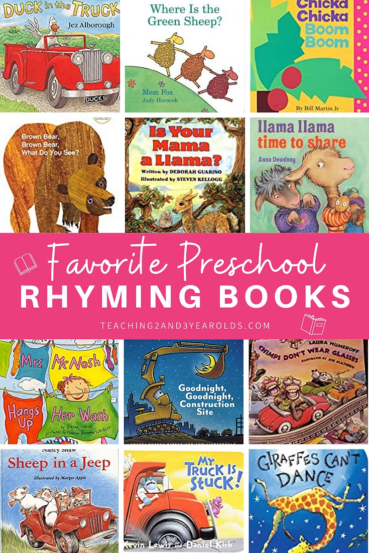 12 Favorite Rhyming Books For Preschoolers 12 Favorite Rhyming Books For Preschoolers