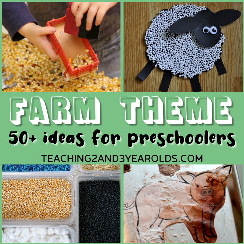 50 Hands-On Preschool Farm Theme Activities