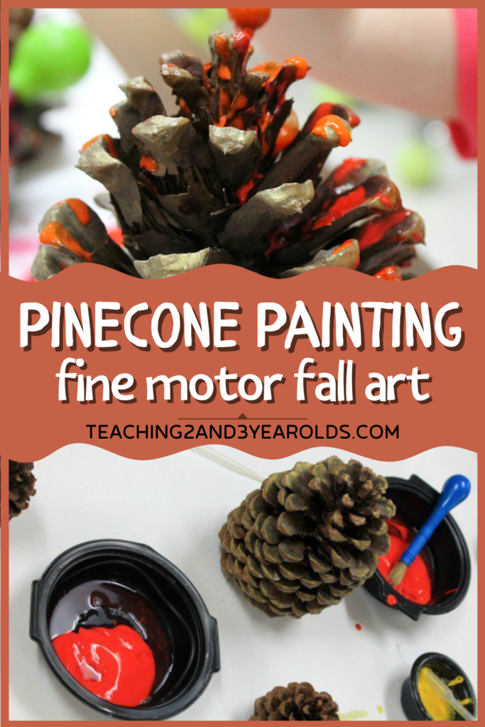 Try This Pine Cone Activity to Strengthen Toddler Fine Motor Skills