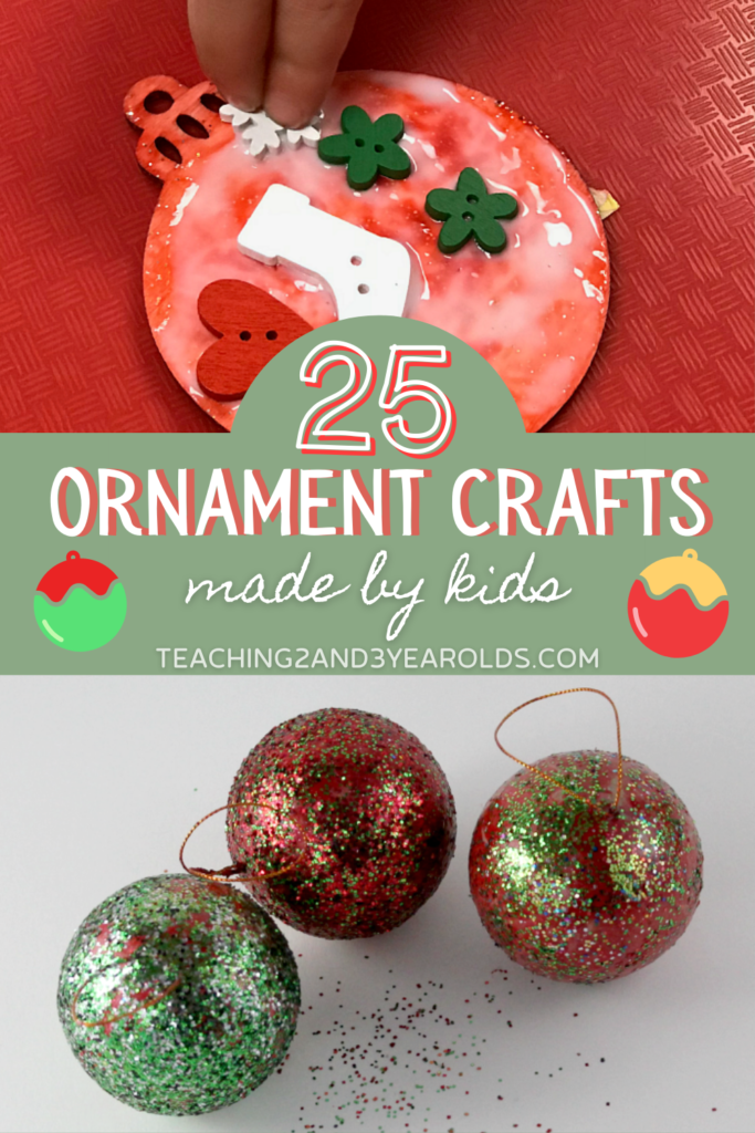 Over 25 Homemade Christmas Ornaments for Kids {Cute!}