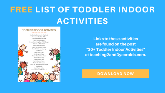 30+ Toddler Indoor Activities that are Super Fun