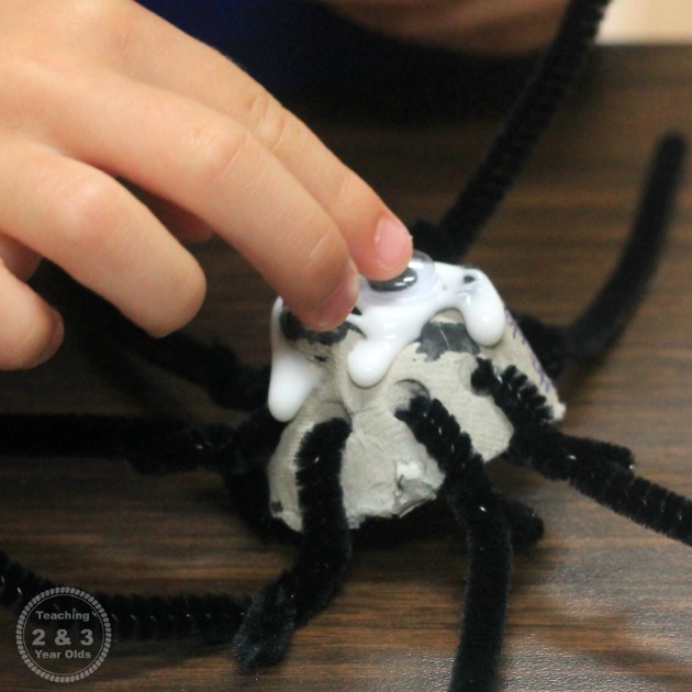 Spider Counting Craft for Preschoolers