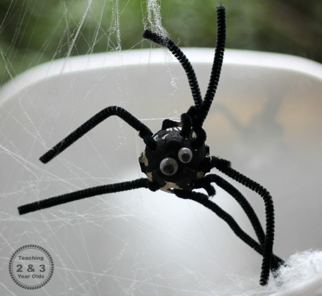 Spider Counting Craft for Preschoolers
