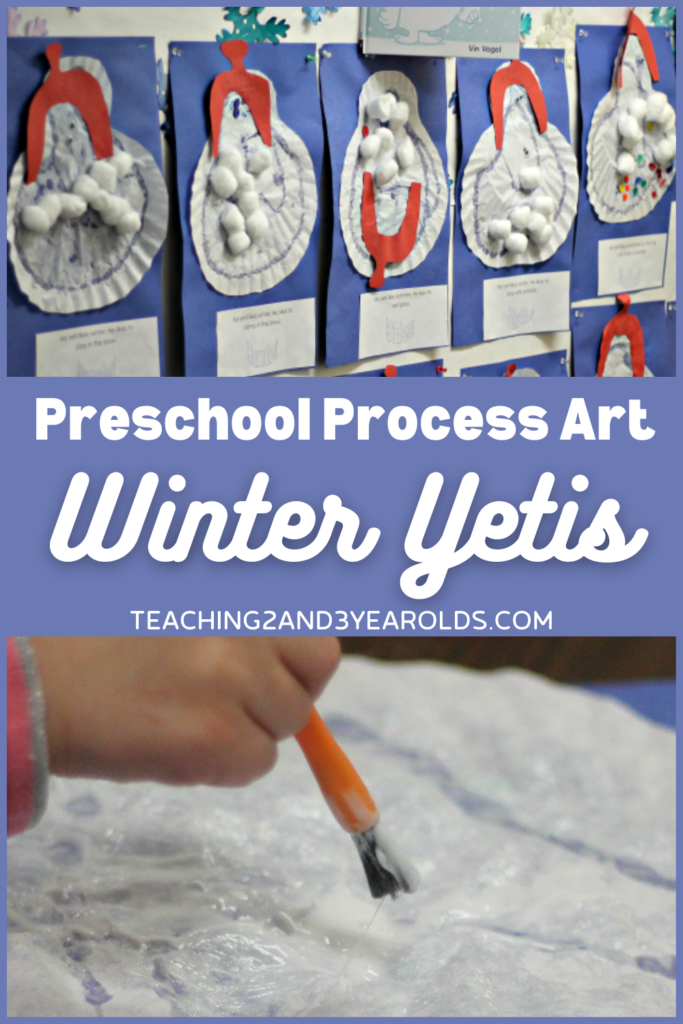 Learning About Winter with a Fun Yeti Craft
