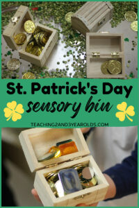 St. Patrick's Day Sensory Bin