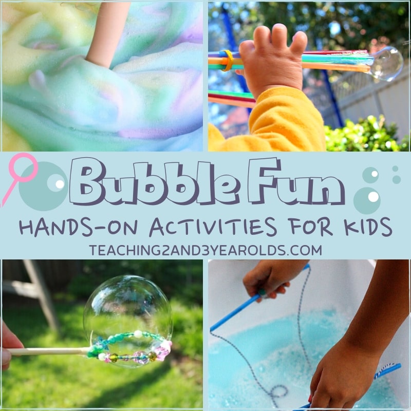 bubble activities for kids