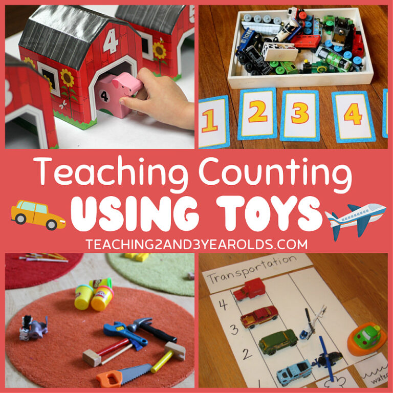 How to Teach Counting to Preschoolers Using Toys
