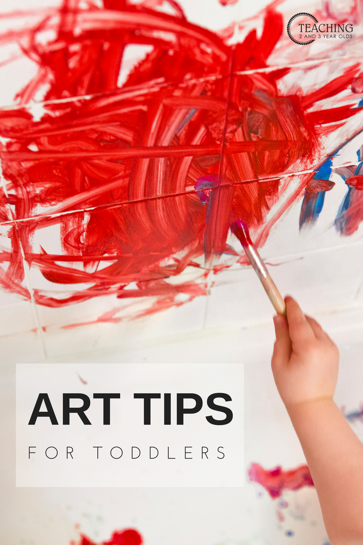Easy Art Tips for Toddlers