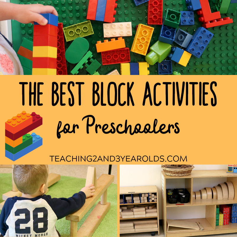 The Best Blocks Activities For Preschoolers, Wooden Block Activities For Toddlers