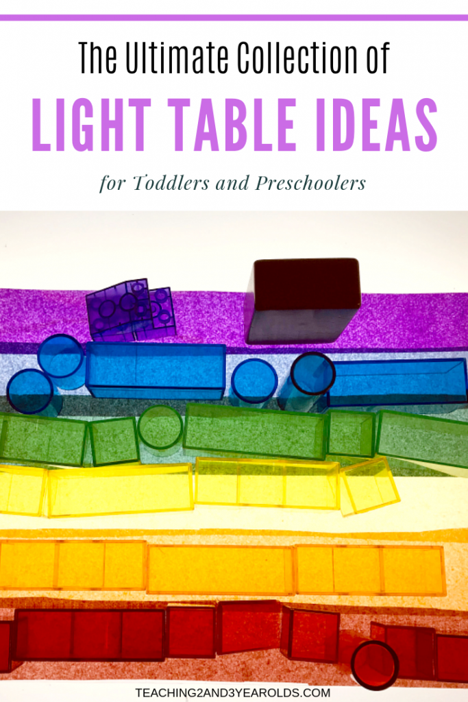 The Ultimate Collection of Light Table Activities