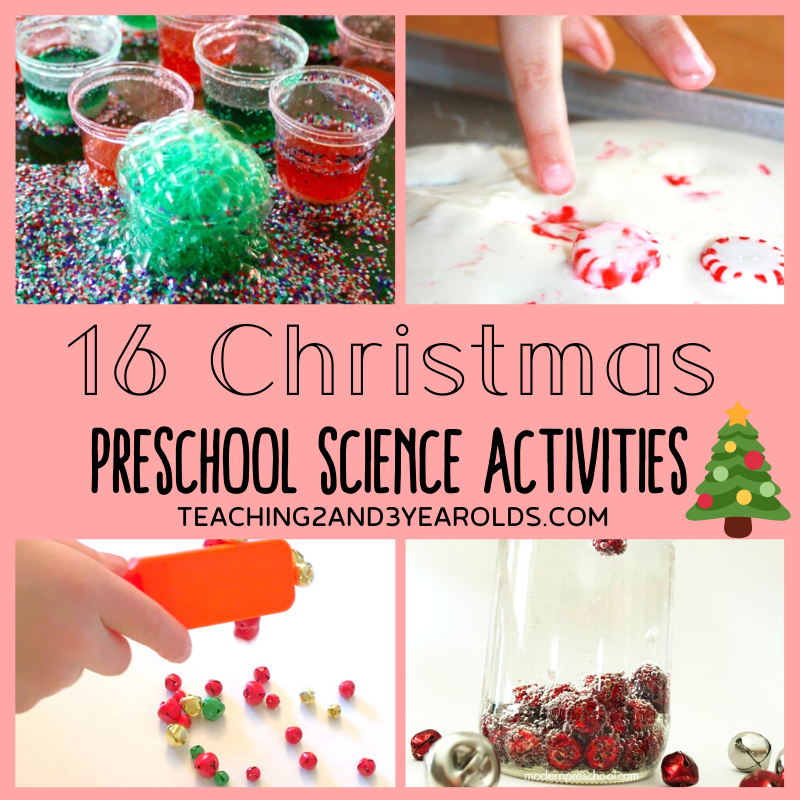 16 Amazing Christmas Science Activities for Preschoolers