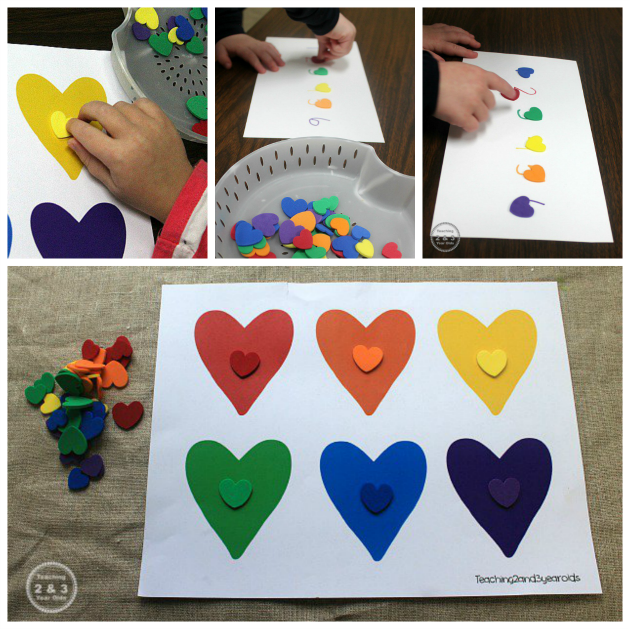 Valentine's counting activity with free printable!