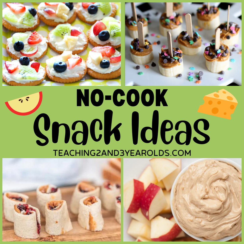 No-Cook Snack Ideas for Children