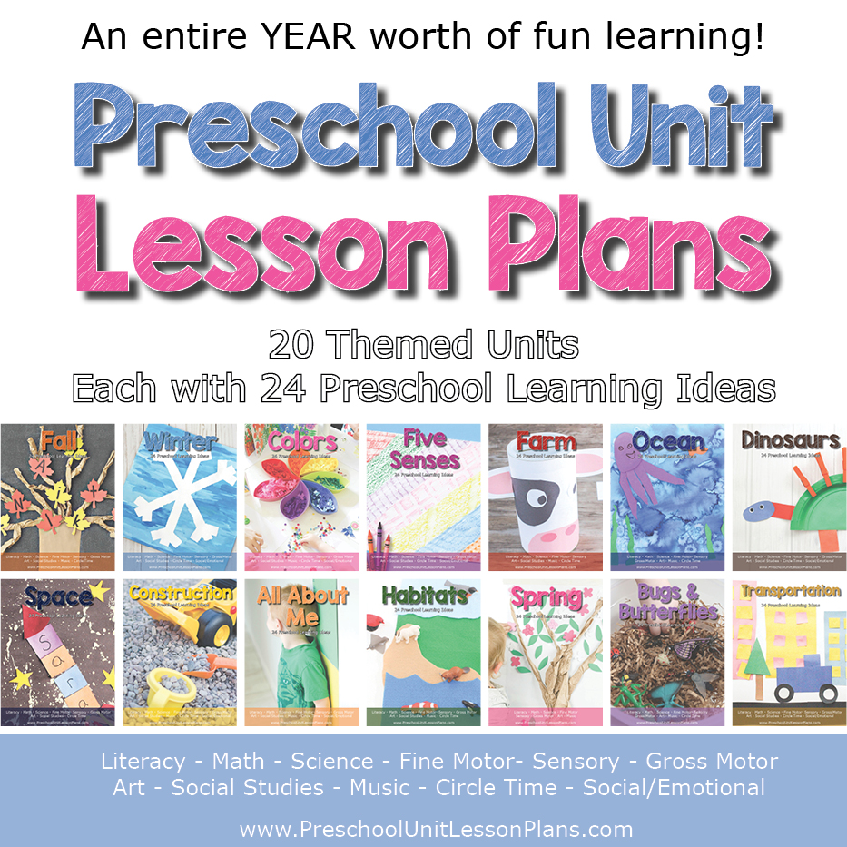 An Entire Year of Preschool Lesson Plans