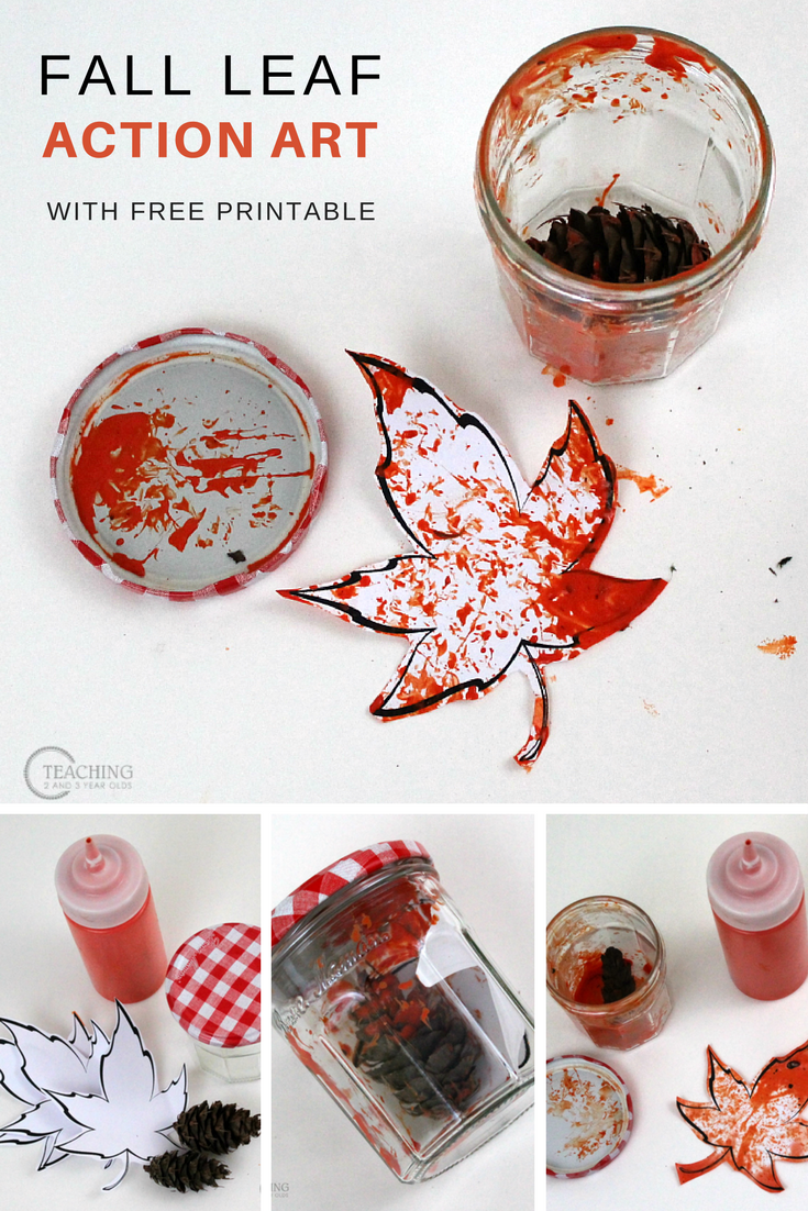 Fun Fall Painting Activity for Energetic Toddlers