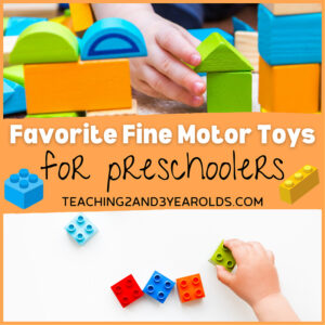 favorite fine motor toys for preschoolers
