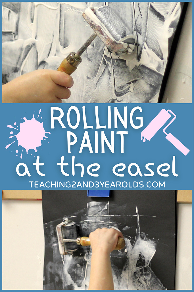 toddler easel activity