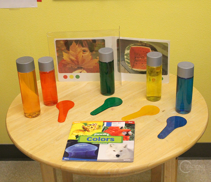 Setting up the Toddler and Preschool Classroom for the Rainbow Theme
