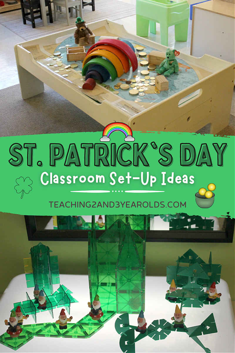 Setting Up the Classroom for the St. Patrick's Day Theme