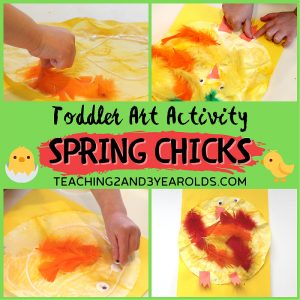 Fun Chick Spring Activity for Toddlers
