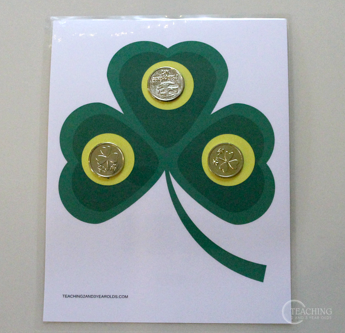Count the Coins St. Patrick's Day Math Activity with Free Printable