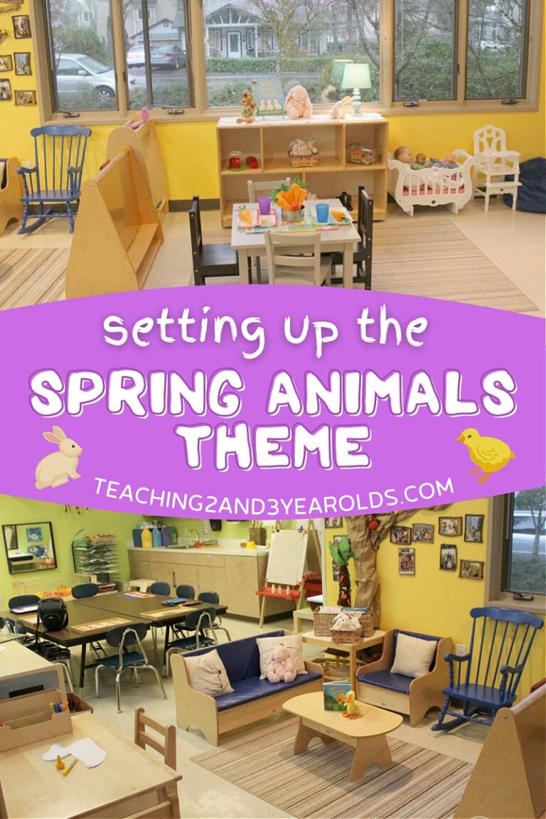 Spring Animals Theme Activities