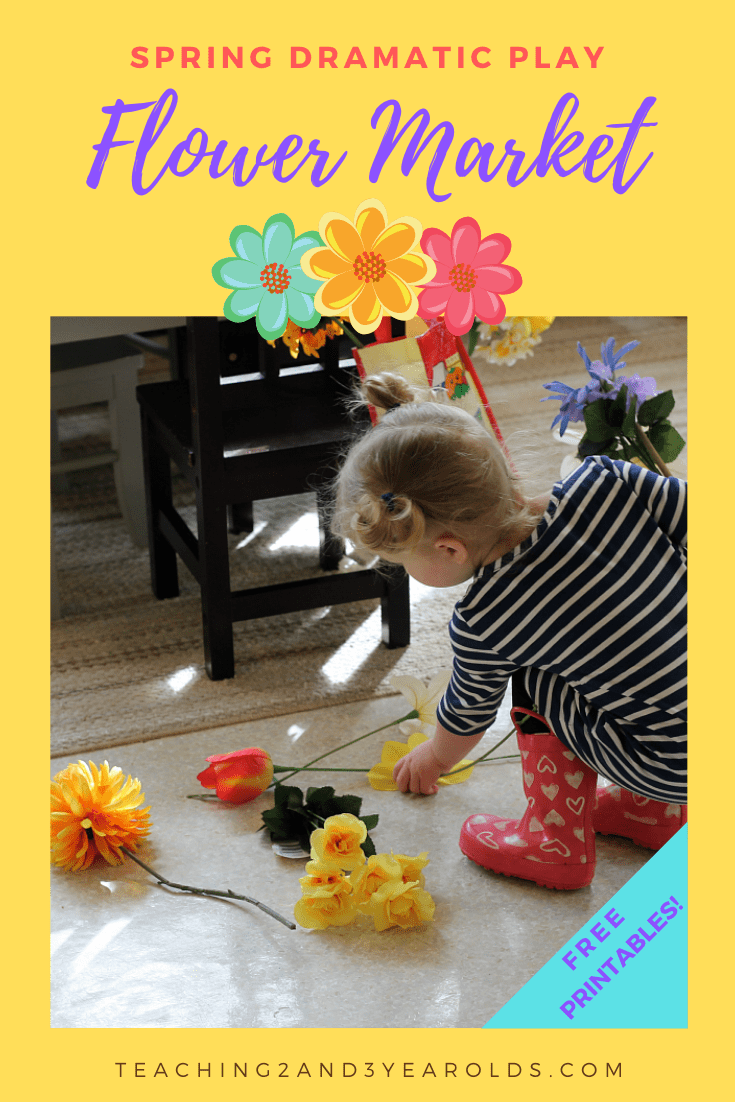 toddler and preschool spring dramatic play