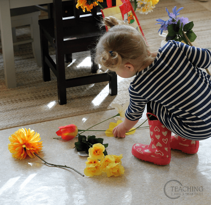 toddler and preschool spring dramatic play