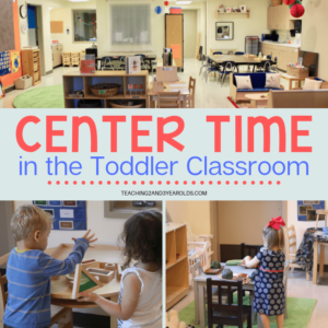 toddler center time ideas