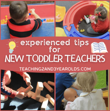 tips for the new toddler teacher