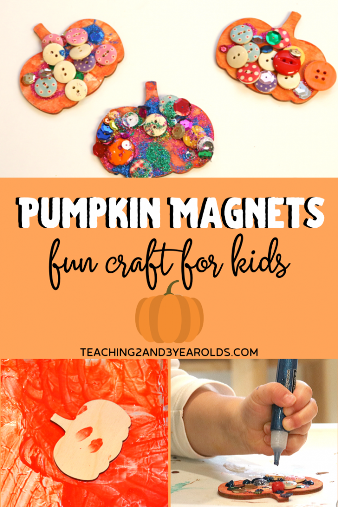 How to Create a Pumpkin Craft that is a Keepsake Magnet