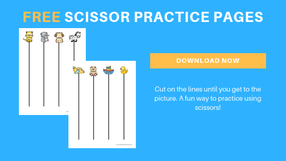 free preschool scissor practice printables