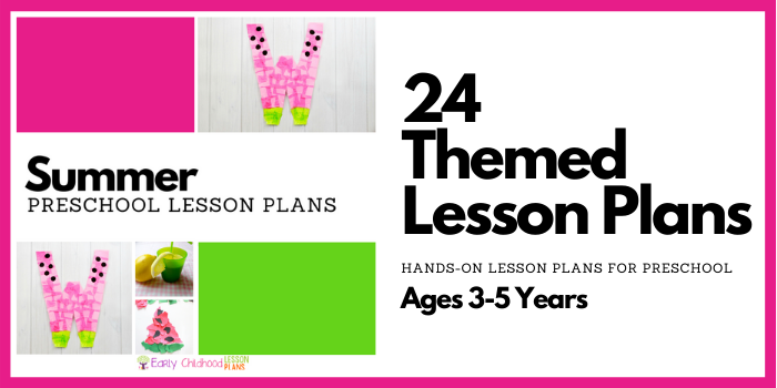 preschool summer lesson plans